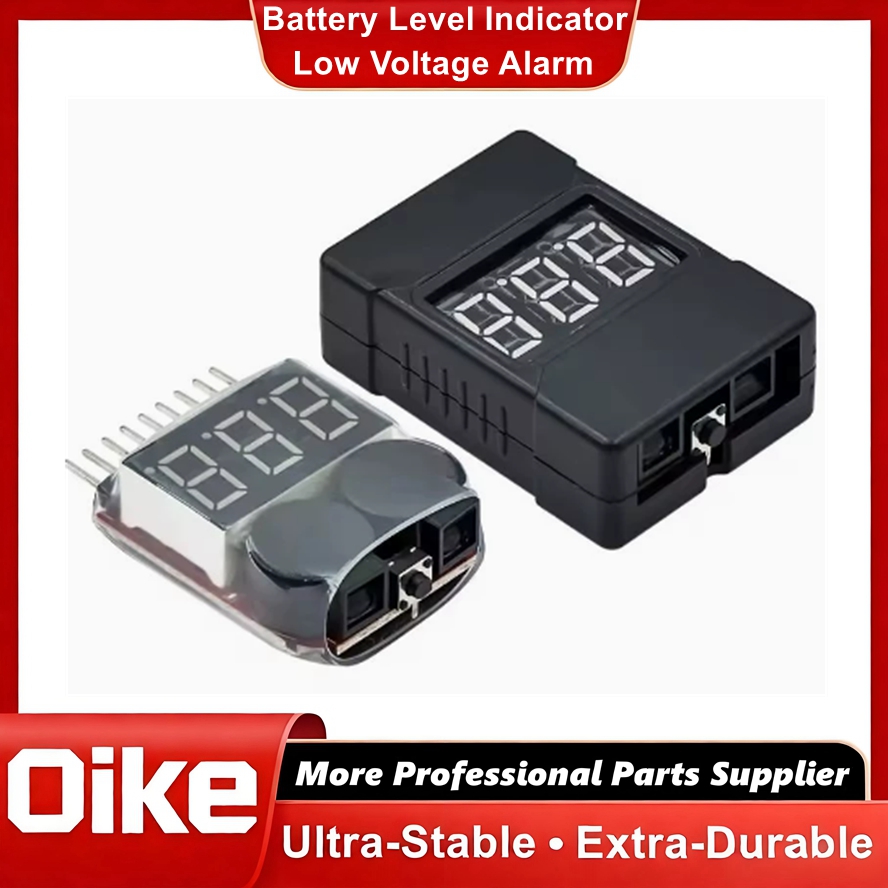 Drone Battery Voltage Checker - Oike 1-8S 2IN1 Lipo Battery Voltage