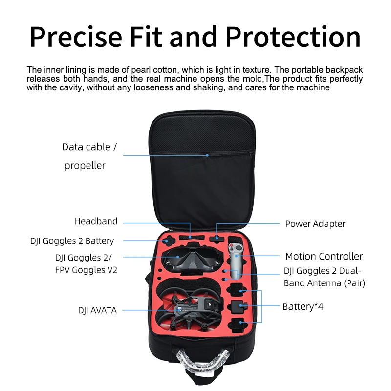 Portable Case Backpack Nylon W - Drone Battery Case review and price