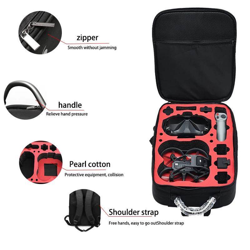 Portable Case Backpack Nylon W - Drone Battery Case review and price