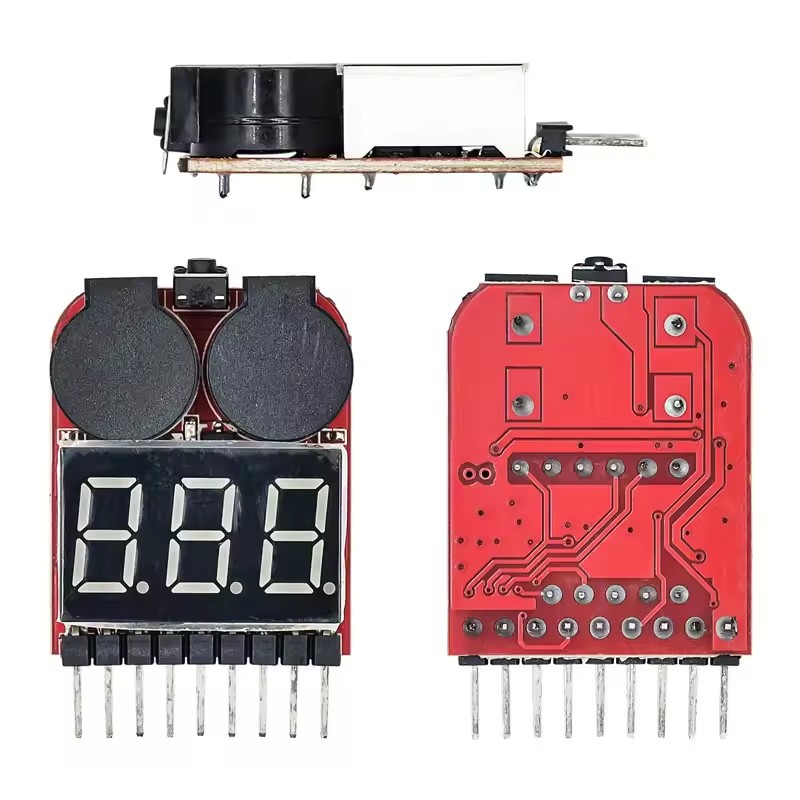 Oike 1-8S 2IN1 Lipo Battery Vo - Drone Battery Voltage Checker review and price