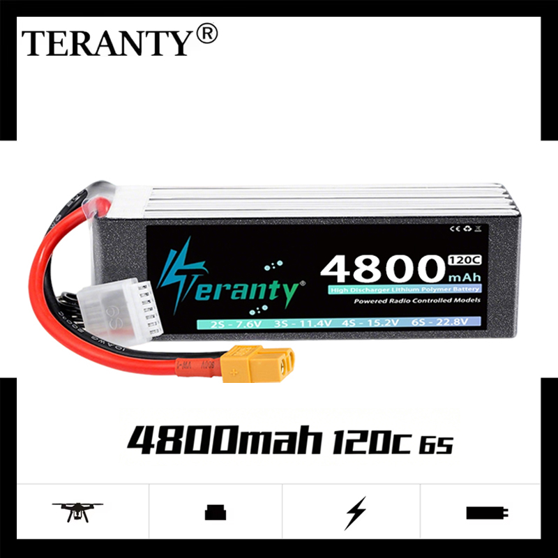 TERANTY 6S 4800mAh Lipo Batter - Drone Battery Connector review and price
