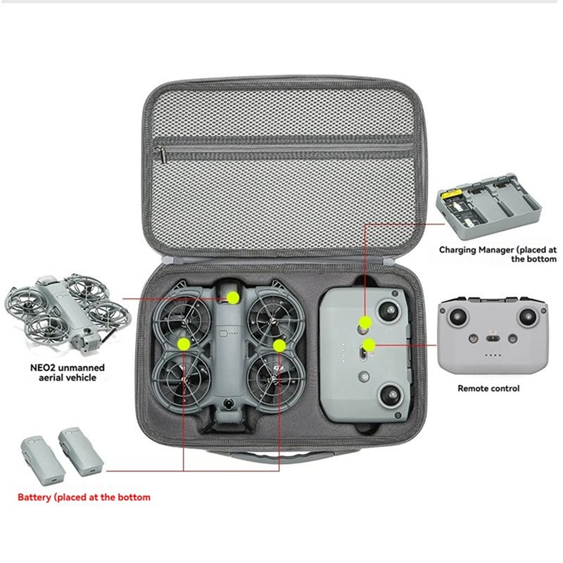Protective Storage Bag For DJI - Drone Battery Case review and price