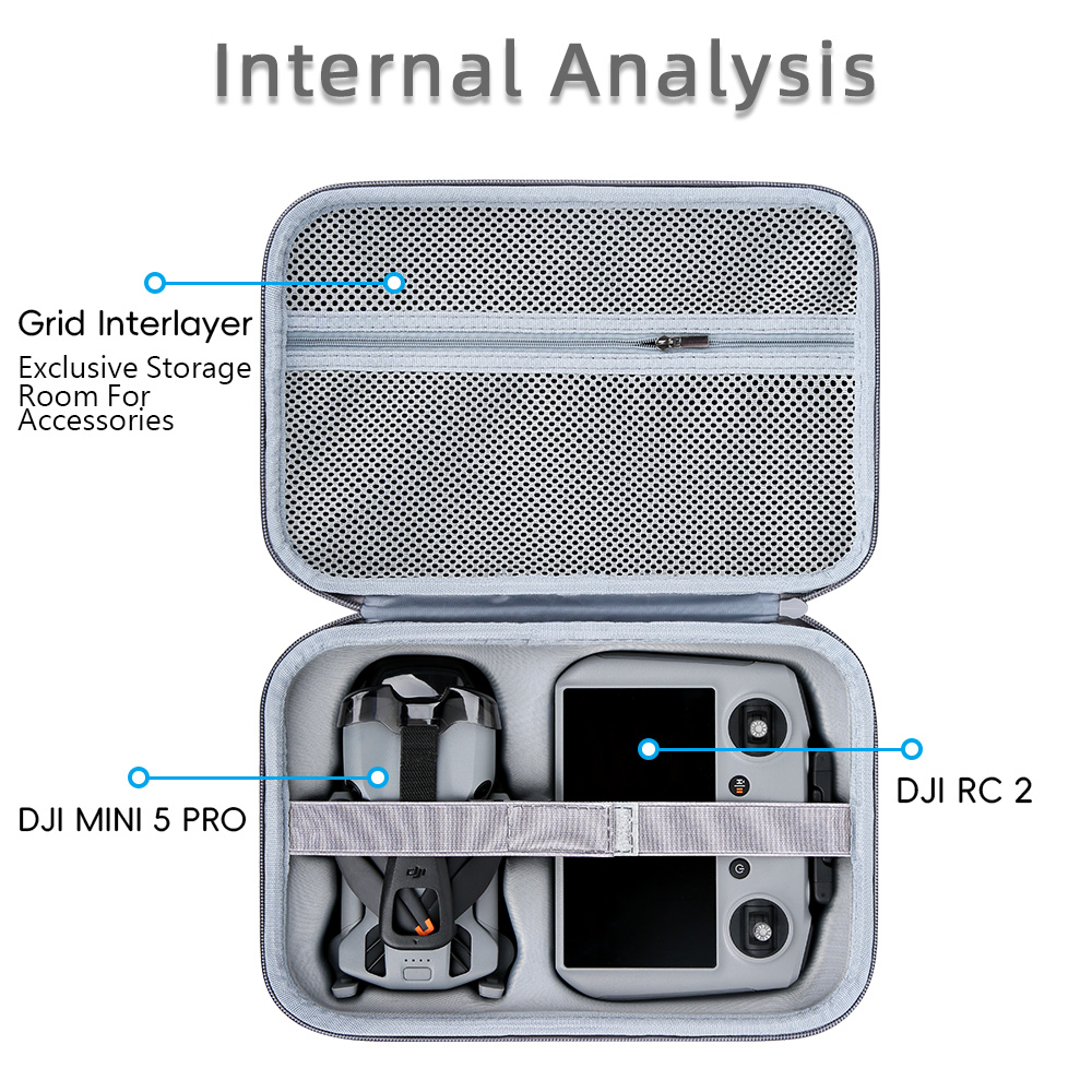 Storage Carry Case for DJI Min - Drone Battery Case review and price