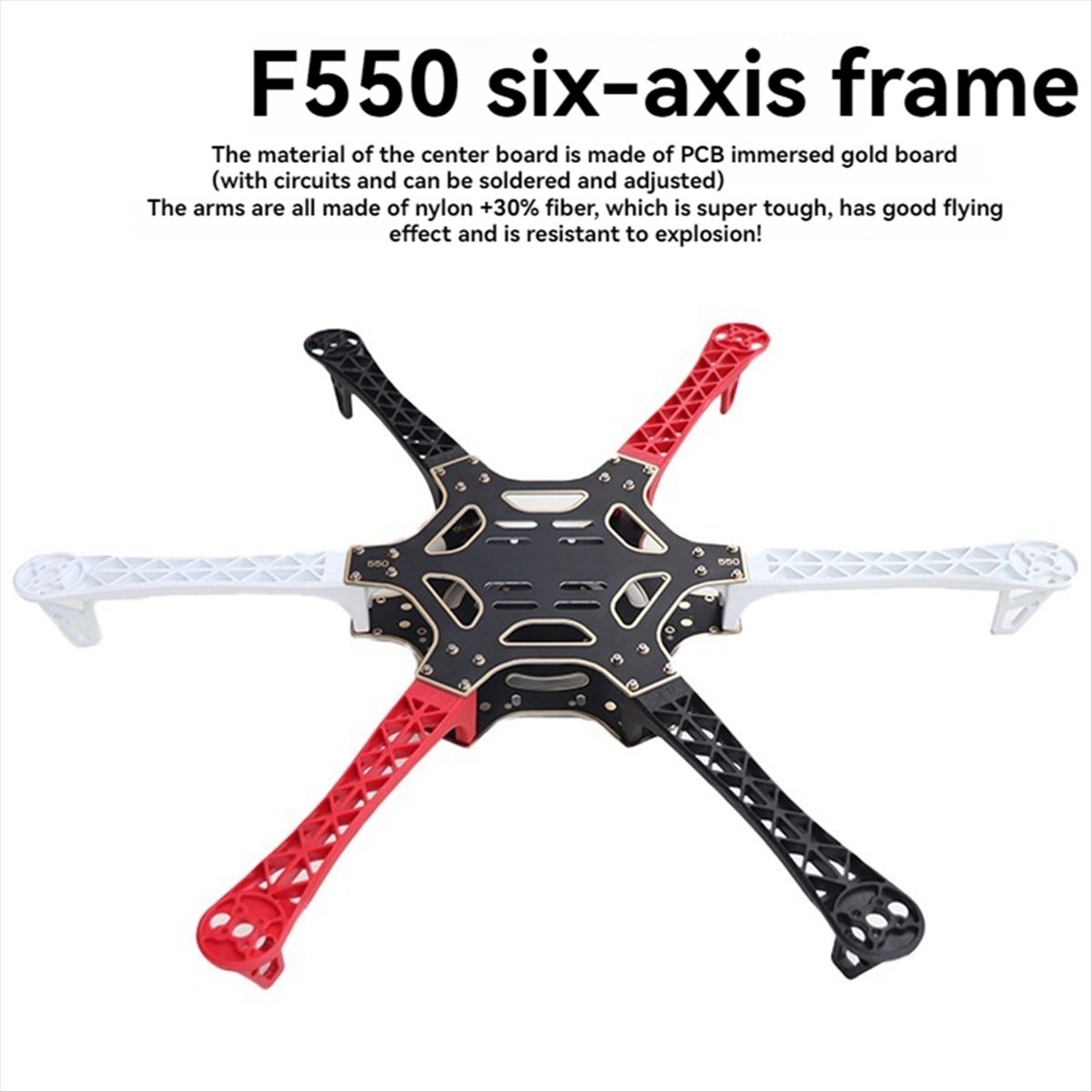 N86R FPV F550 Hexa Frame Arm H - Drone Battery Plate review and price