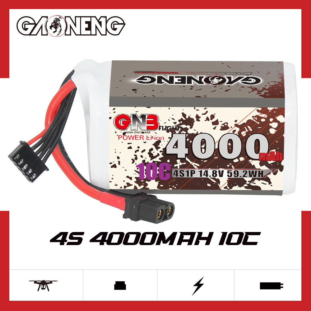 GNB 4000mAh 4S 14.8V 10C 20C W - Drone Battery Connector review and price