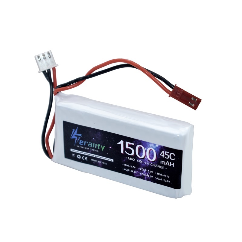 7.4V LIPO Battery 2s 1500MAH 1 - Drone Battery Li-Ion review and price